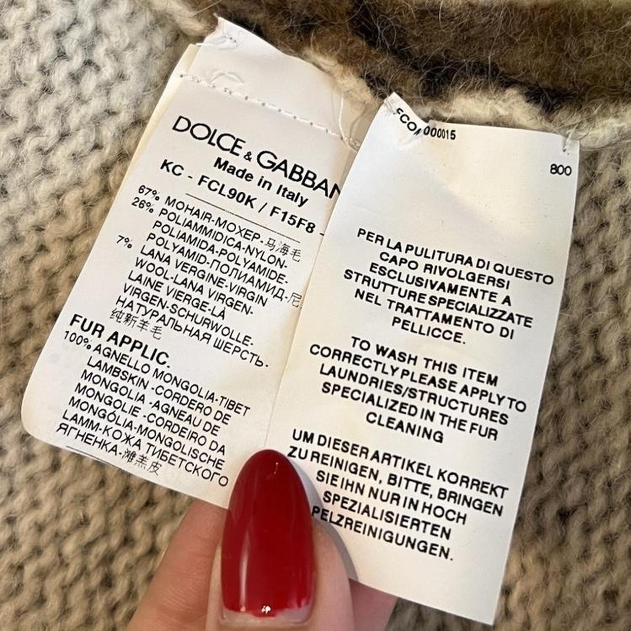 Dolce & Gabbana Fur Trim Leopard Print Wool / Mohair Cardigan - Outfit Repeater