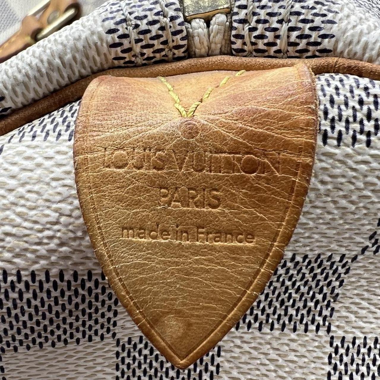 Louis Vuitton Damier Azur Speedy 30 Bag - Outfit Repeater