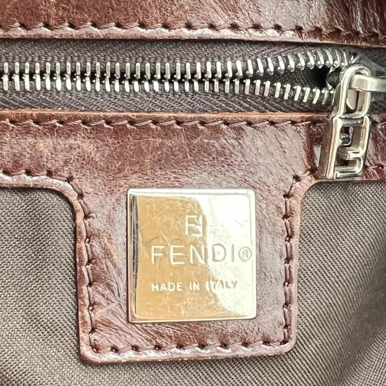 Fendi Denim Mama Baguette Shoulder Bag