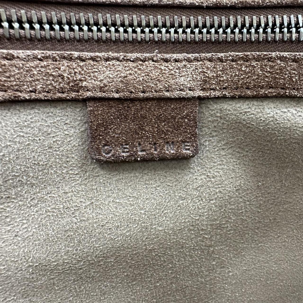 Celine Brown Suede Studded Boogie Tote Bag - Outfit Repeater