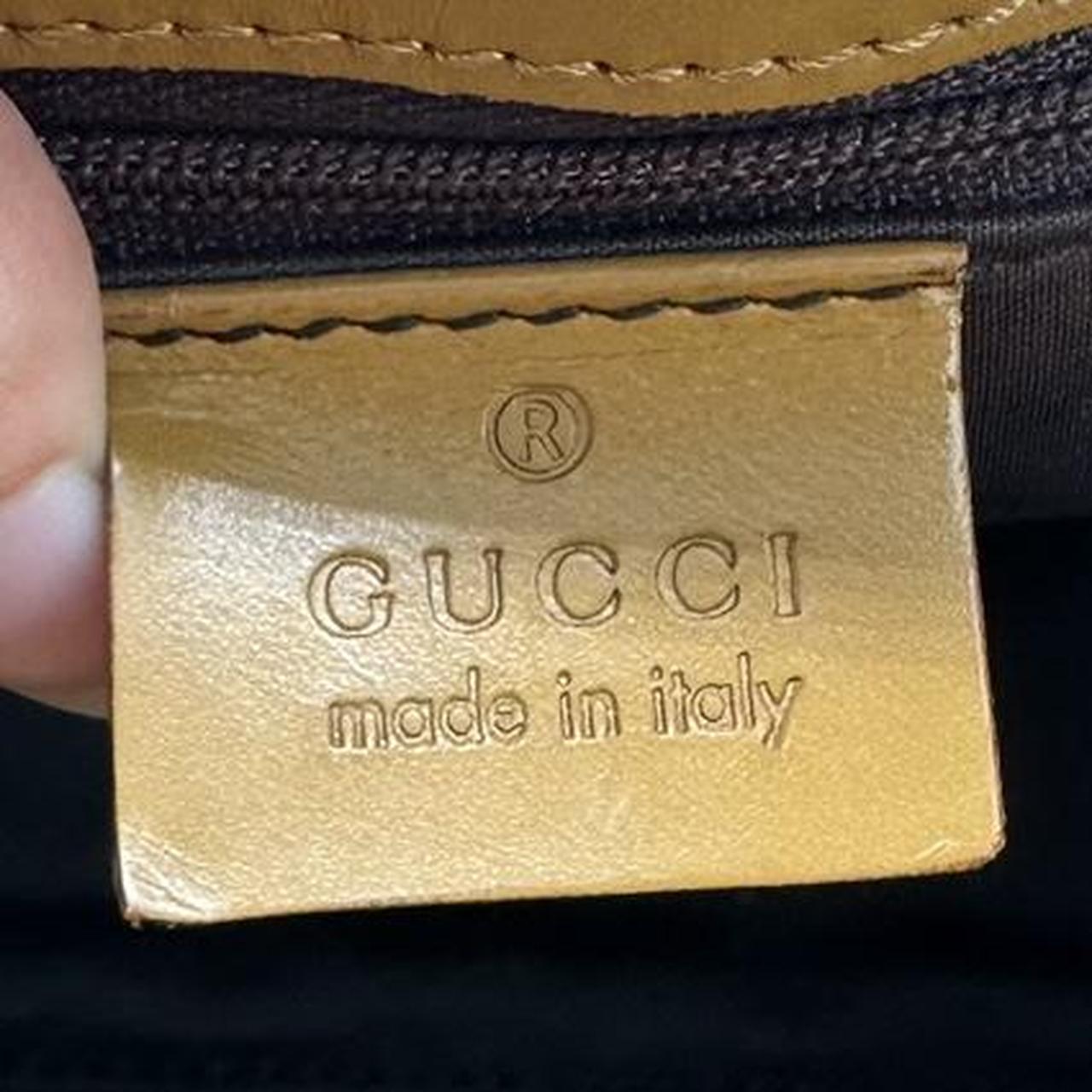 Gucci Mini Jackie Shoulder Bag Tan Monogram Canvas