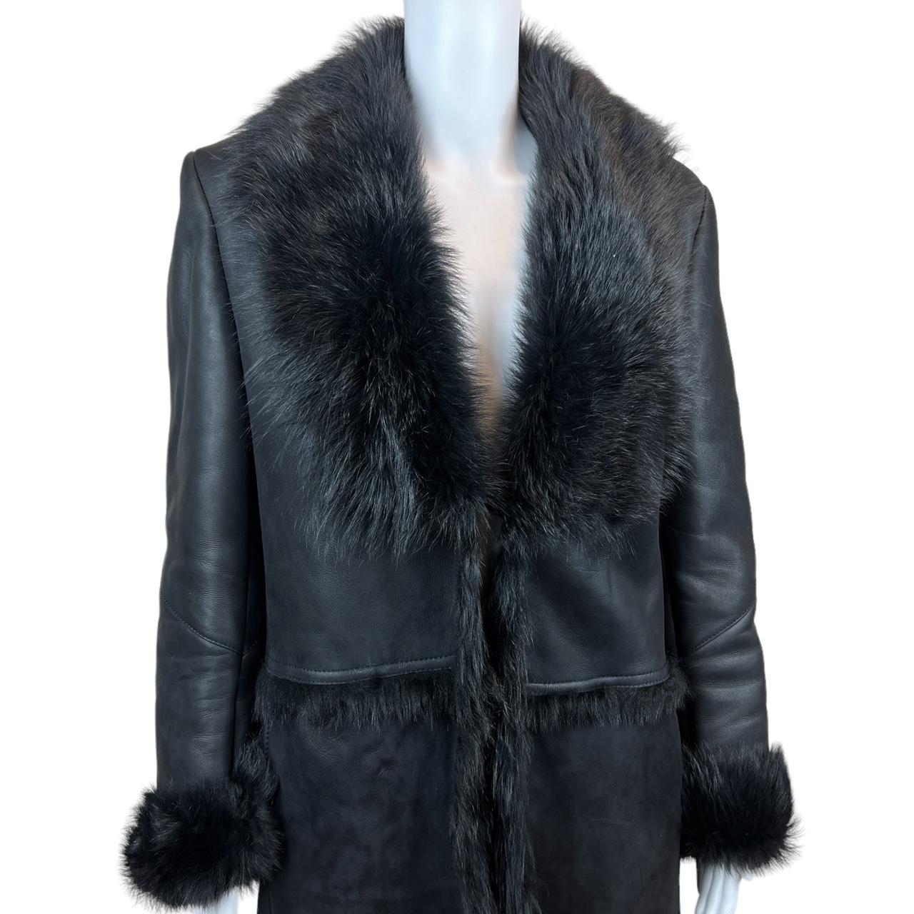 Gucci by Tom Ford F/W 1997 Leather and Fur Coat - Outfit Repeater