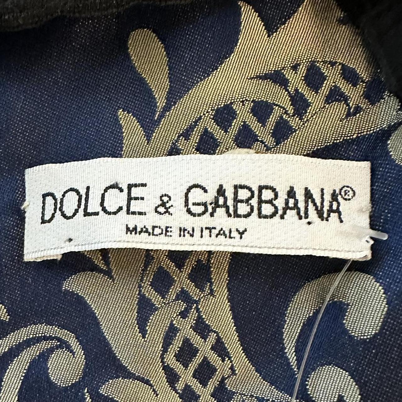 Dolce & Gabbana S/S 2003 Damask Bustier Top