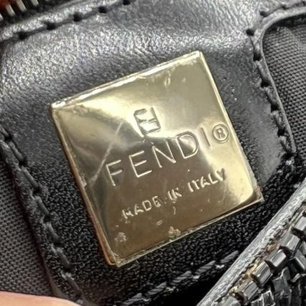 Fendi Black Beaded Mama Baguette Shoulder Bag - Outfit Repeater