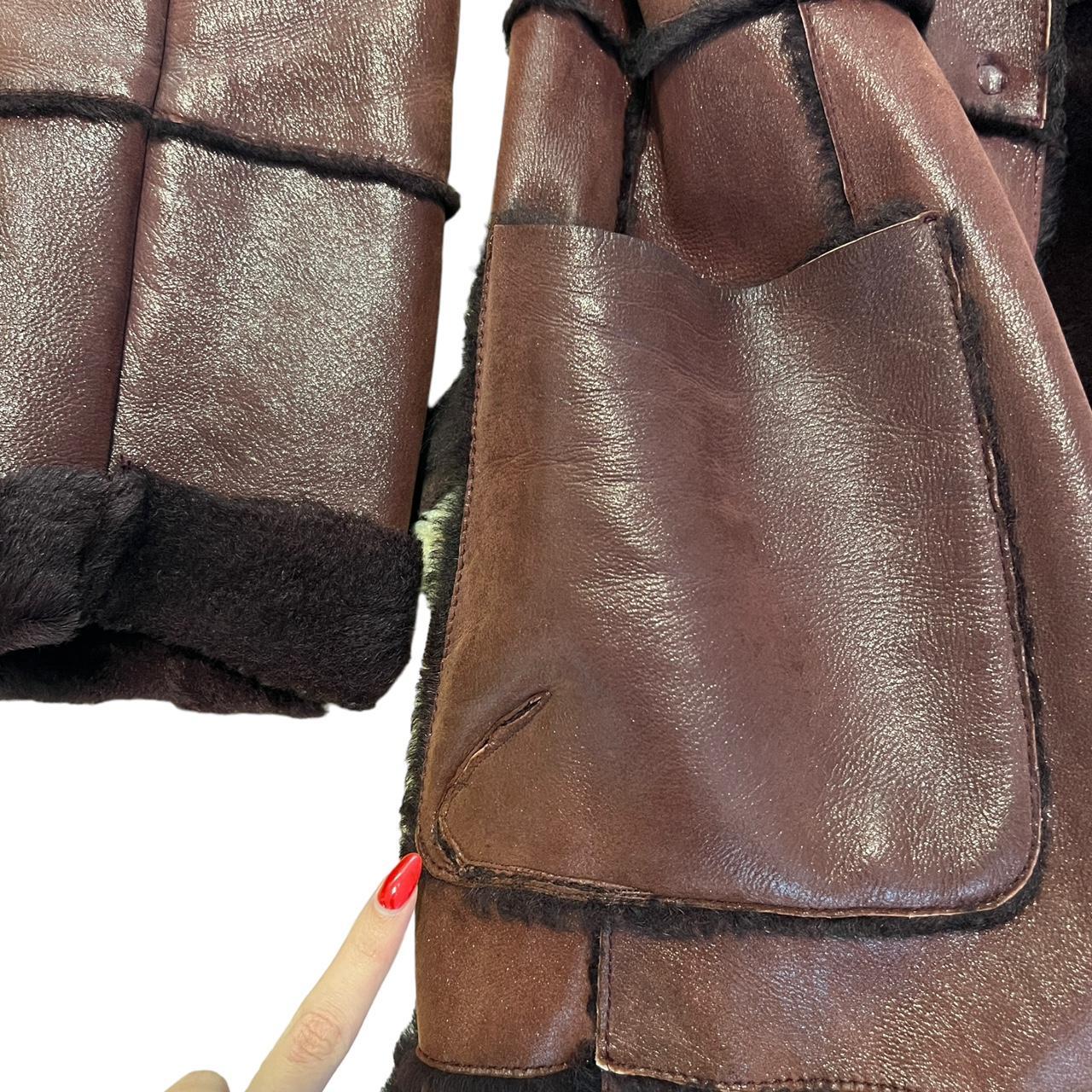 Dolce & Gabbana Burgundy Fur / Leather Trench Coat - Outfit Repeater