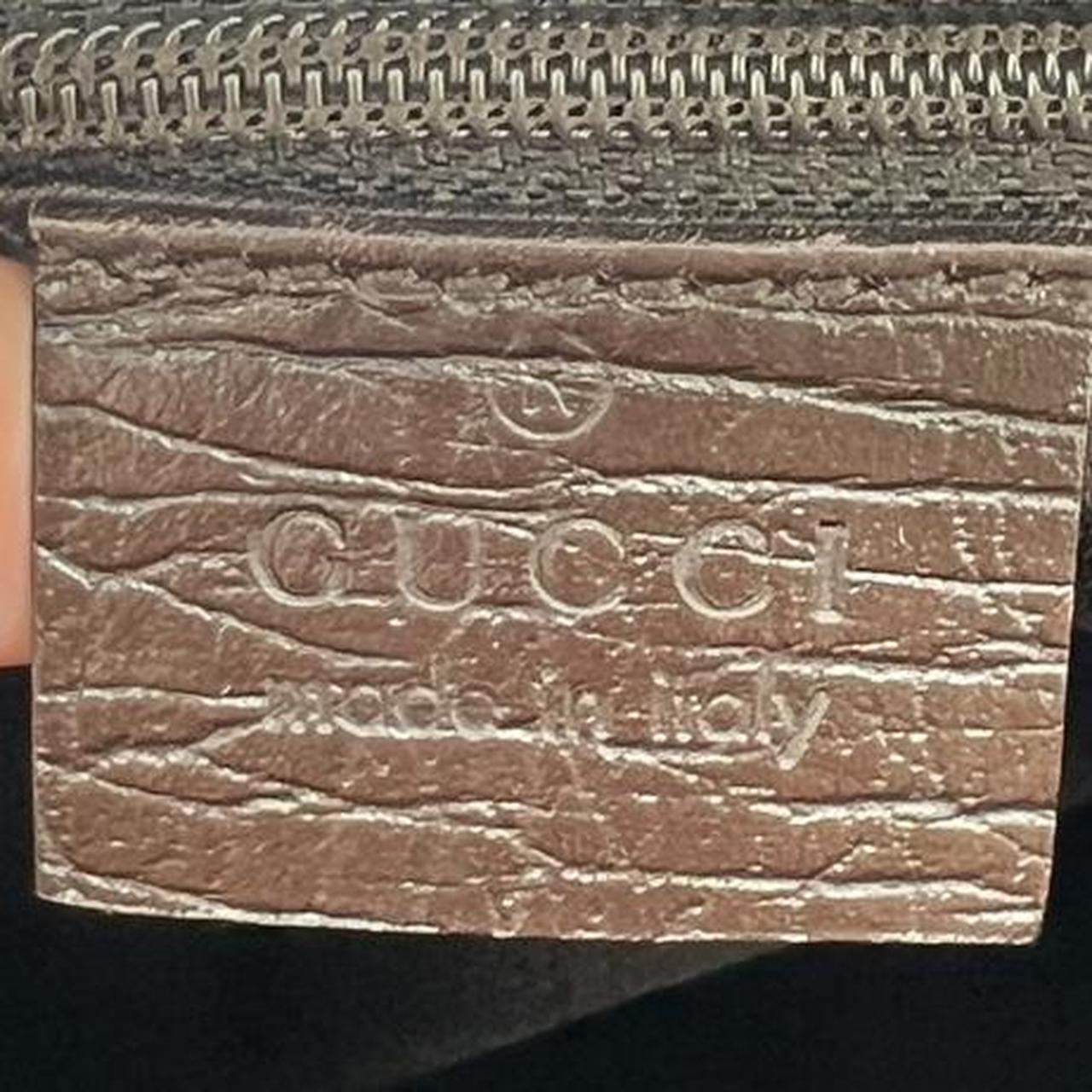 Gucci Monogram Canvas Boston Bag
