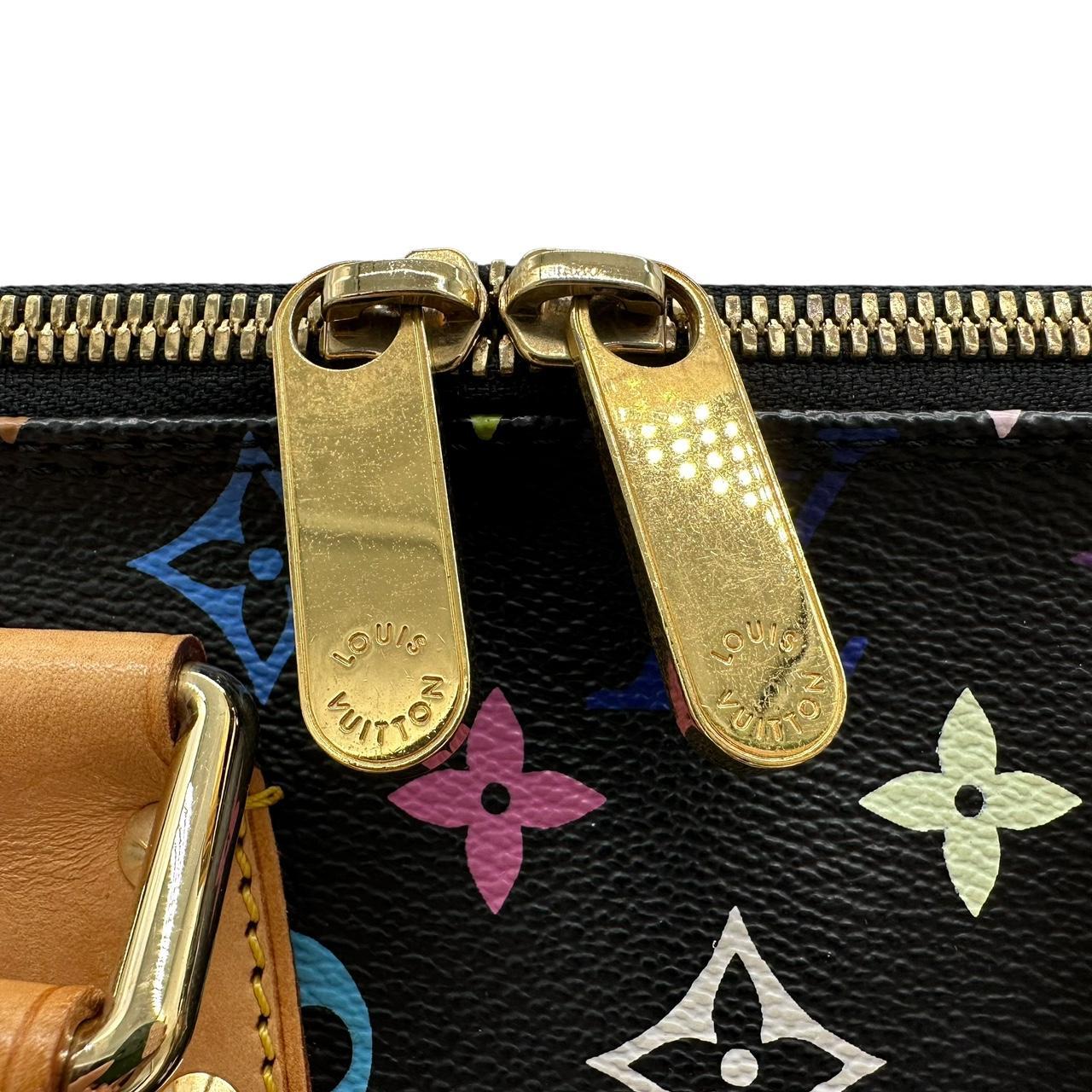 Louis Vuitton Black Multicolor Monogram Alma PM Bag - Outfit Repeater