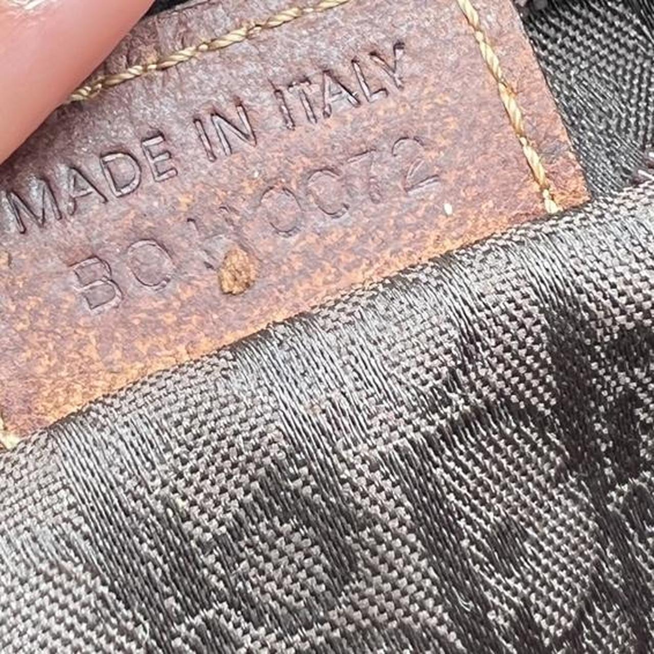 Christian Dior Brown Patchwork Leather Hobo Bag