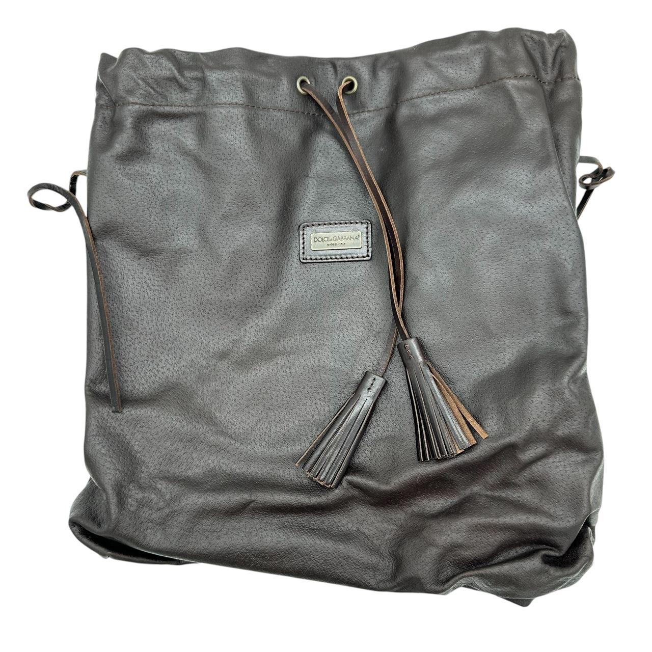 Dolce & Gabbana Brown Shearling Studded Butterfly Tote Bag - Outfit Repeater