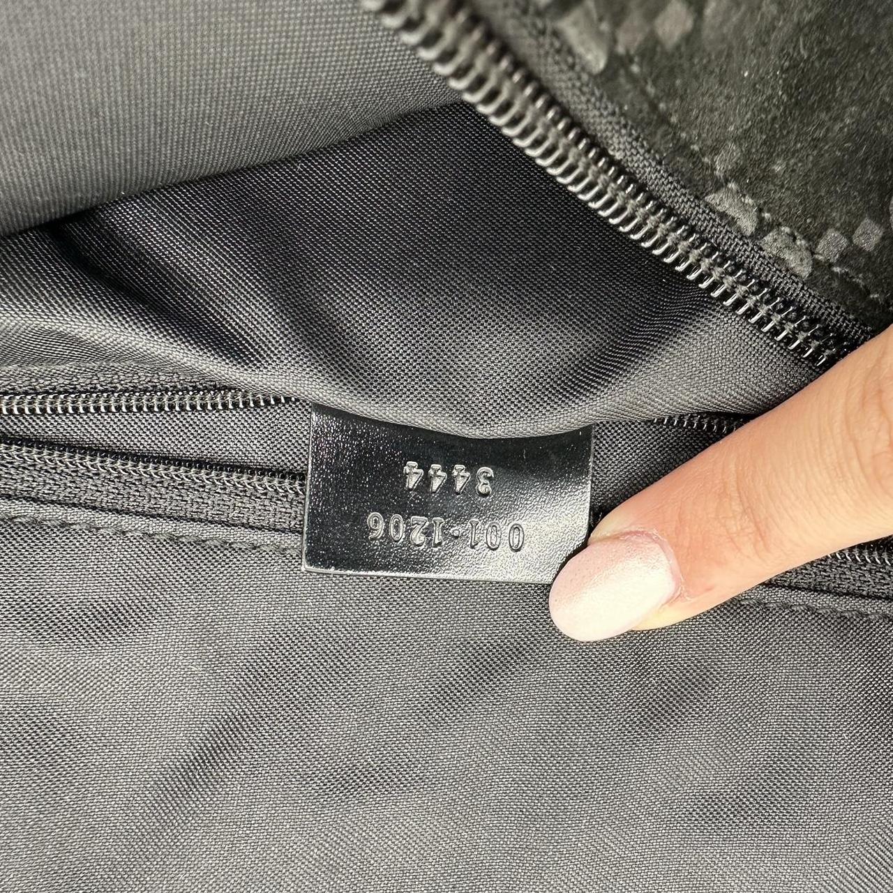 Gucci Black Suede Monogram Embossed Hobo Shoulder Bag - Outfit Repeater