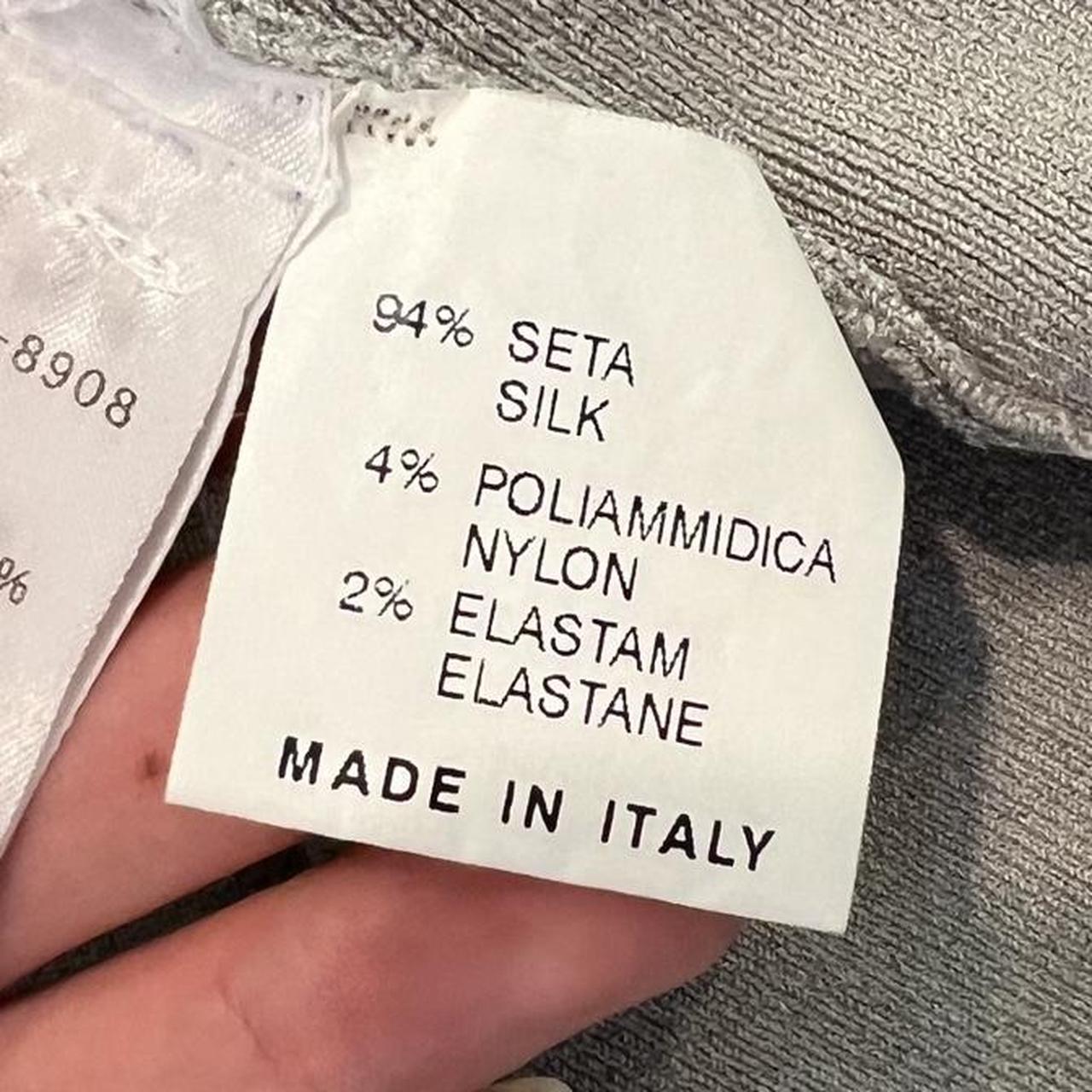 Gucci by Tom Ford Gray Silk Knit Cardigan - Outfit Repeater