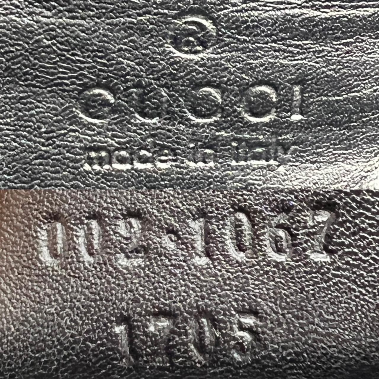 Gucci Black GG Monogram Canvas Shoulder Bag