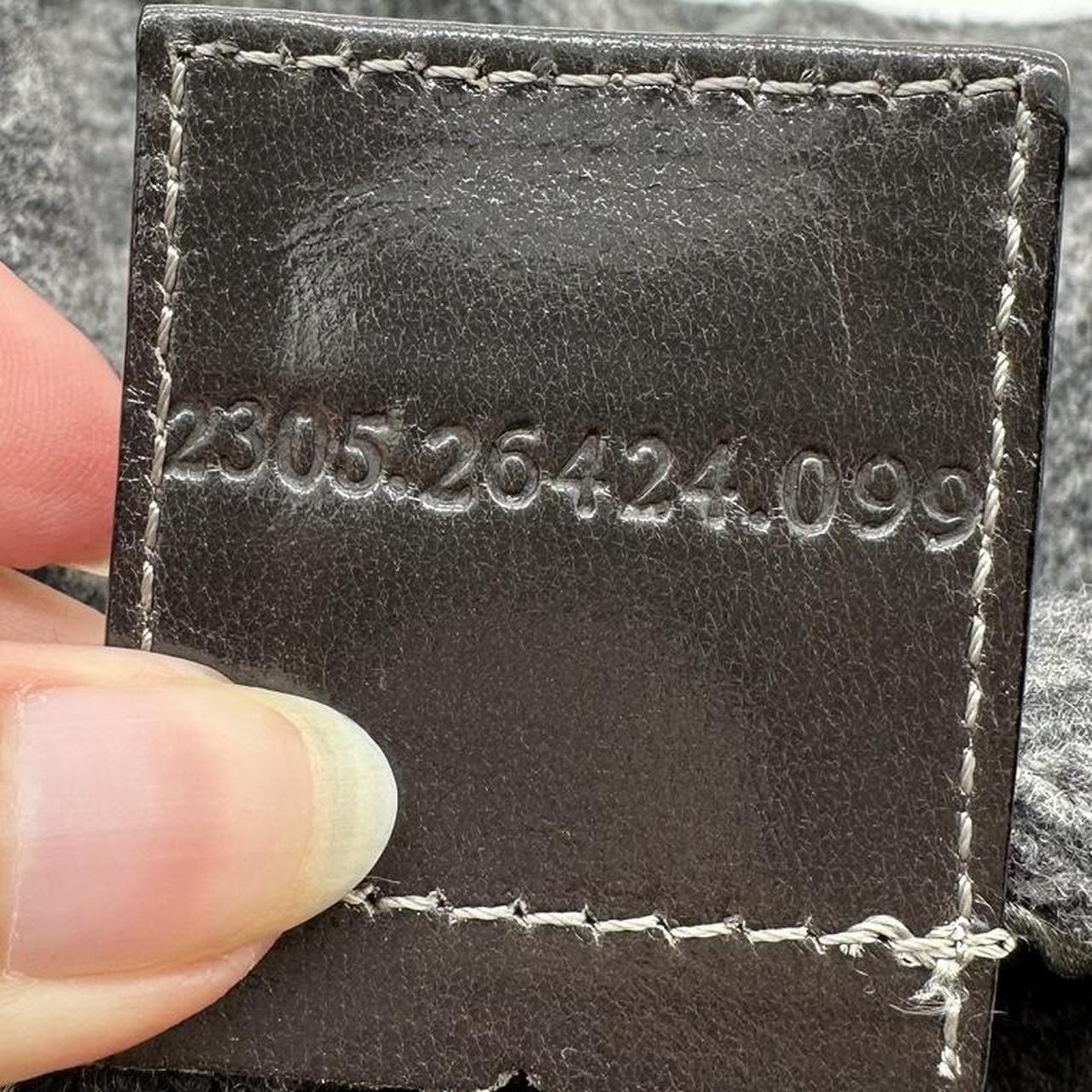 Fendi Wool Knit Gray Zucca Monogram Baguette Shoulder Bag - Outfit Repeater