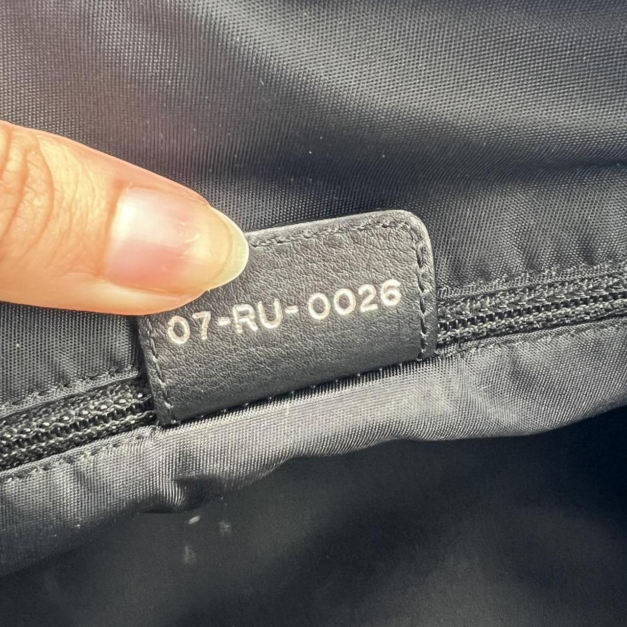 Dior Black Canvas Monogram Crossbody Satchel Bag