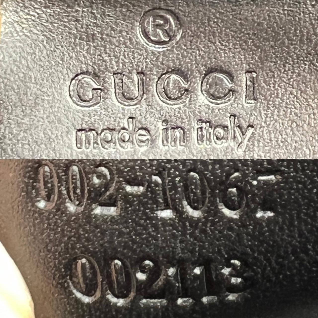 Gucci Black GG Monogram Canvas Shoulder Bag