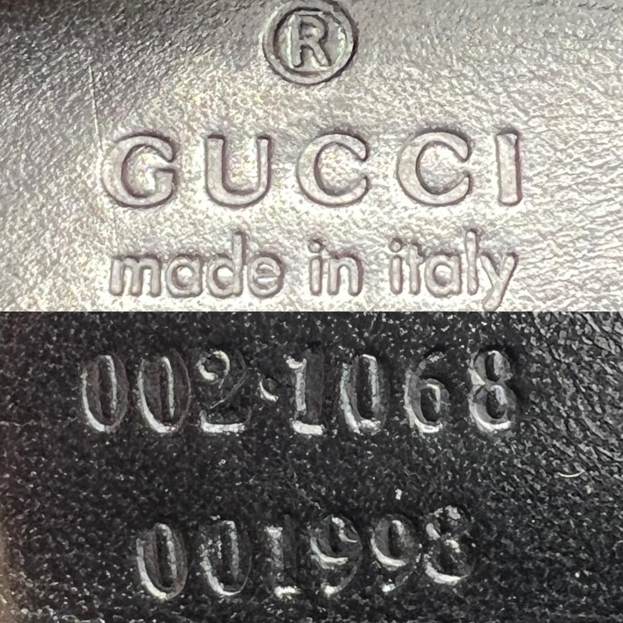 Gucci Black Monogram Mini Jackie Shoulder Bag
