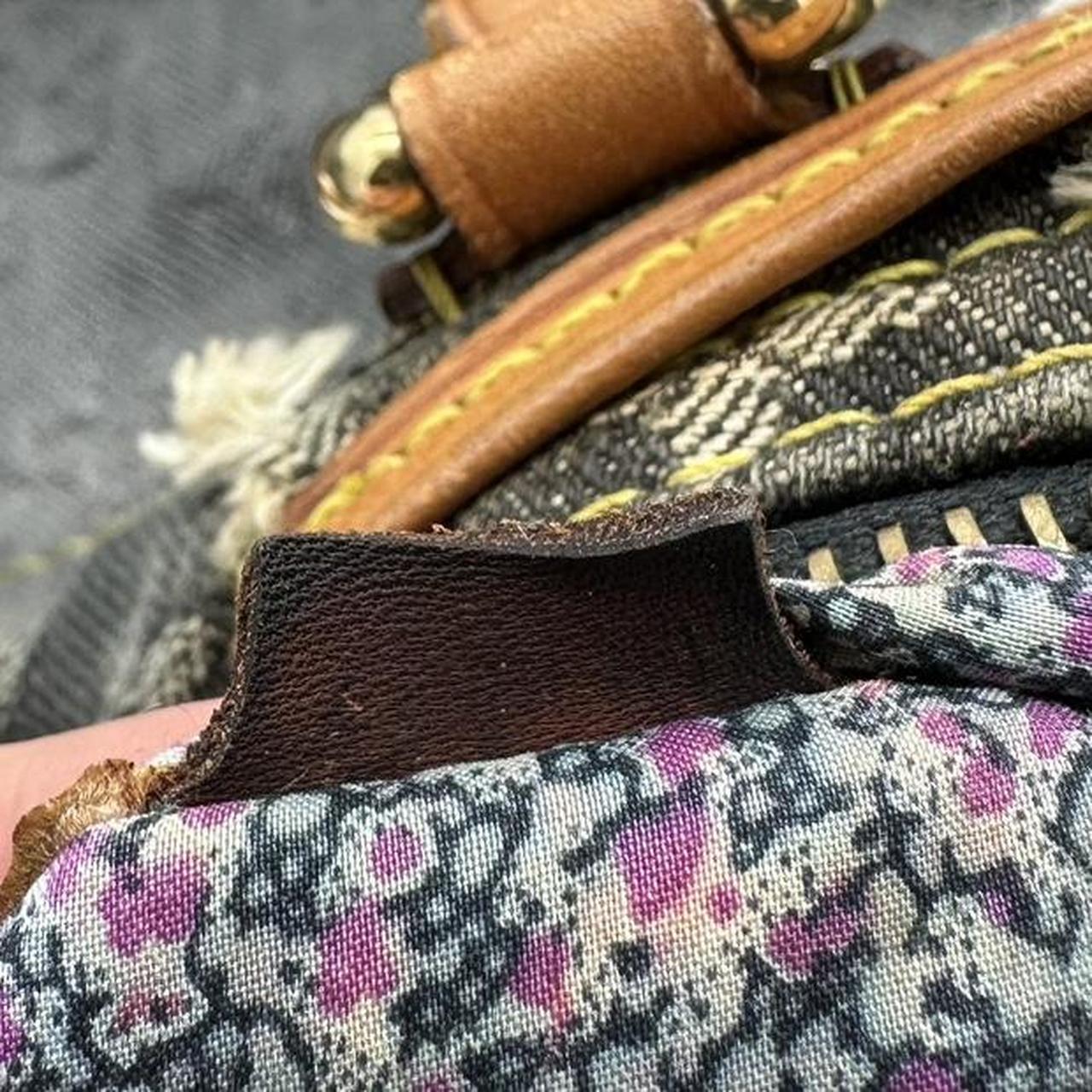 Louis Vuitton Black Patchwork Denim Speedy 30 Bag - Outfit Repeater