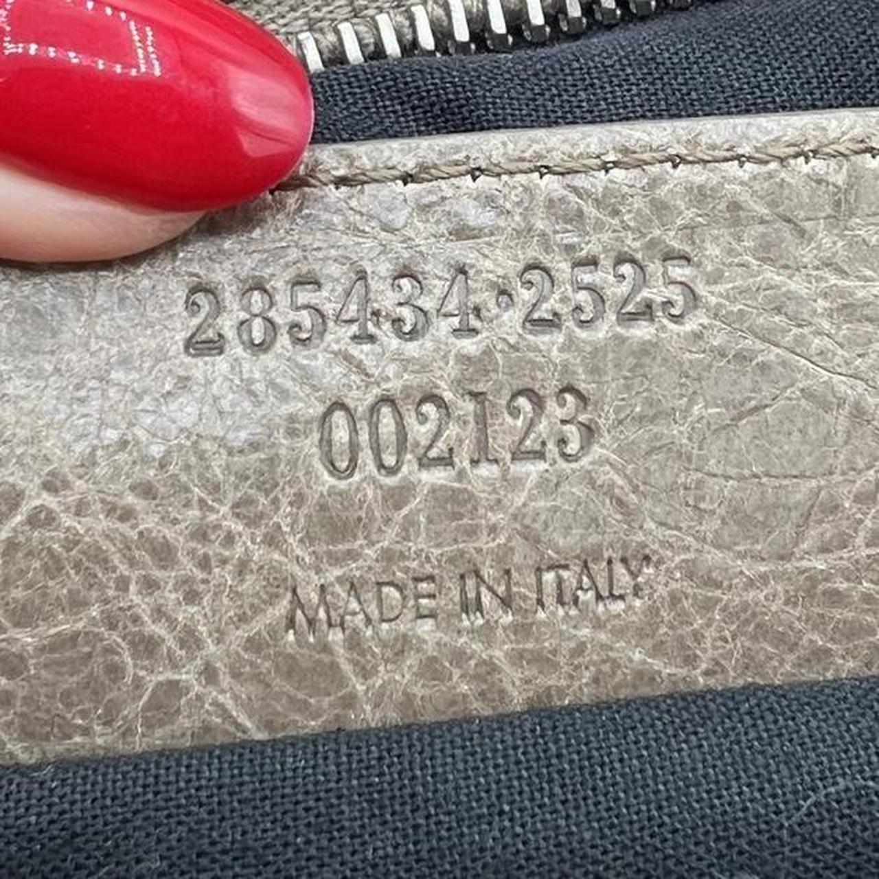 Balenciaga Gray Leather City Bag